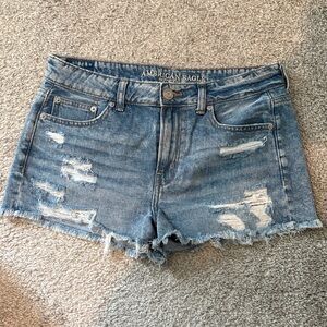 American Eagle Outfitters Ripped Denim Shorts